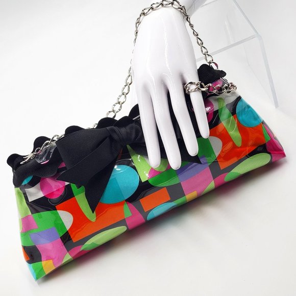 Mary Mary Earth Handbags - Mary Mary Earth Geometric Multicolor Handbag